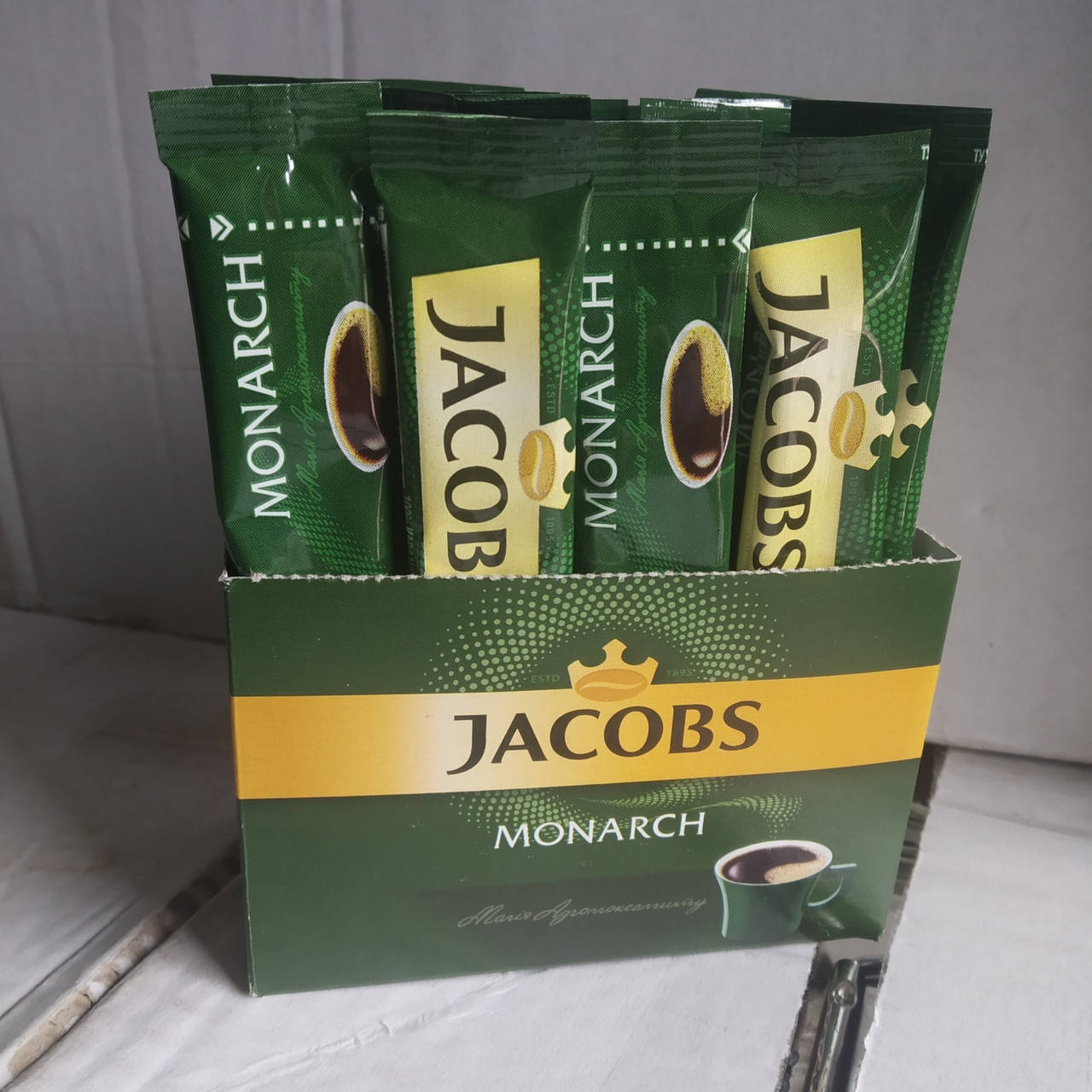 

Кофе растворимый Jacobs Monarch стик 2г.