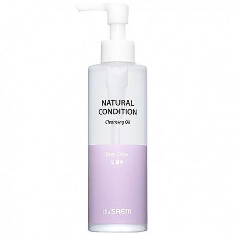 

Гидрофильное масло для глубокого очищения жирной кожи The Saem Natural Condition Cleansing Oil Deep Clean