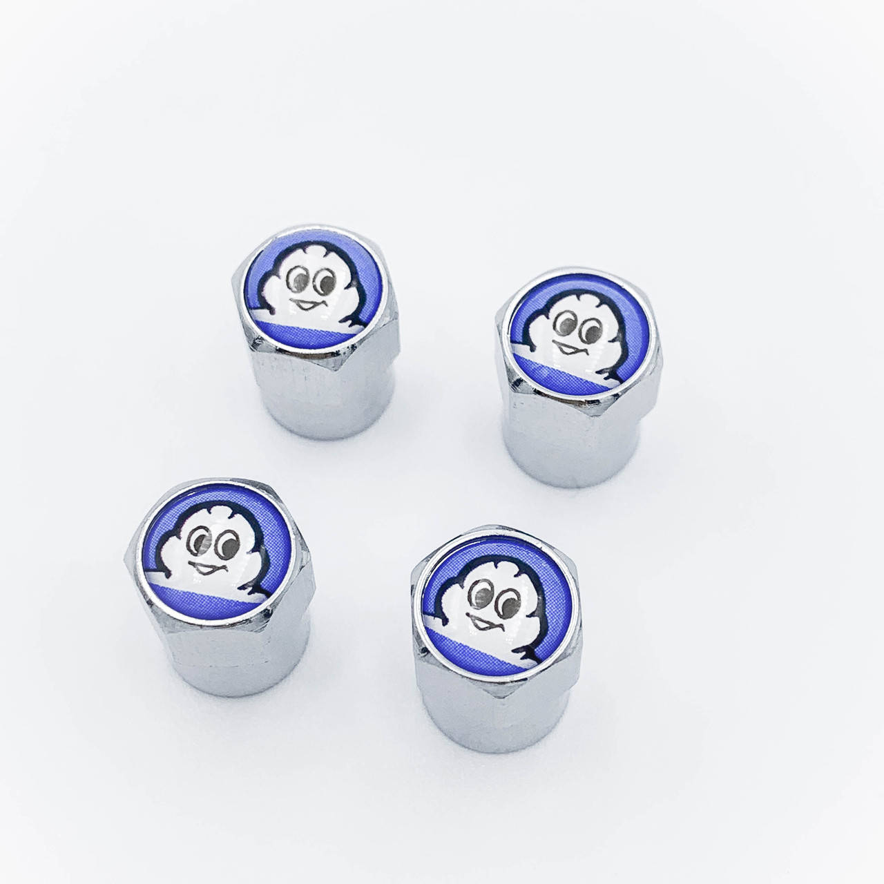 

Защитные колпачки на ниппеля MICHELIN (Мишелин) 4 шт Хром