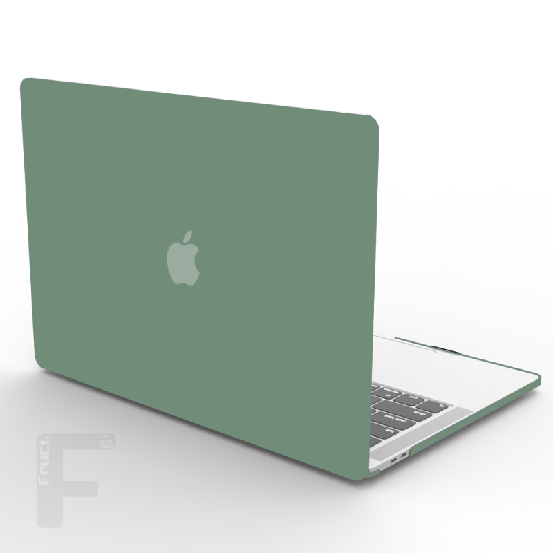 

Чехол-накладка Fruct ProNW13 противоударный для MacBook Pro 13 (2016-2020) матовый Темно-зеленый, Зелёный