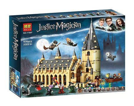 

Конструктор Bela 11007 Большой зал Хогвартса Lego75954 Harry Potter