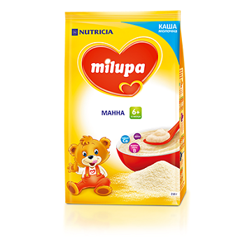 

Молочная каша Milupa манная, 210г