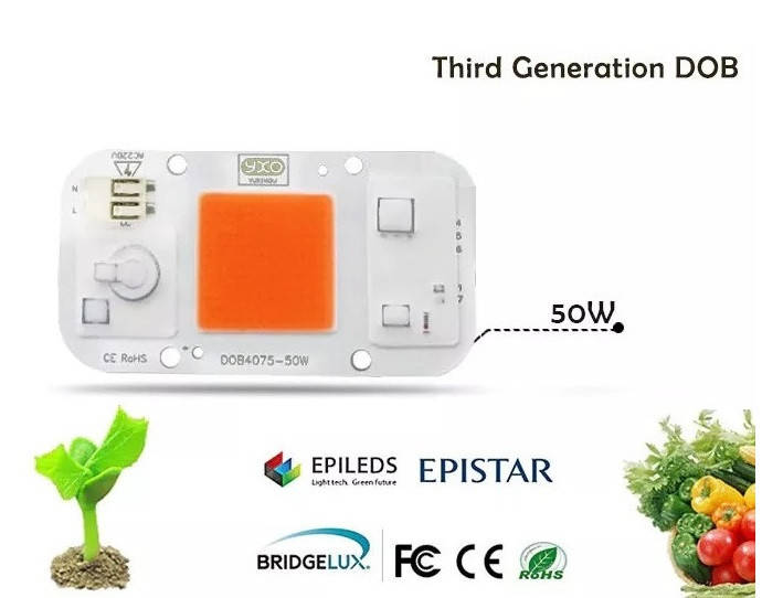 

LED Фито светодиод для растений, AC 220 В 50 Вт