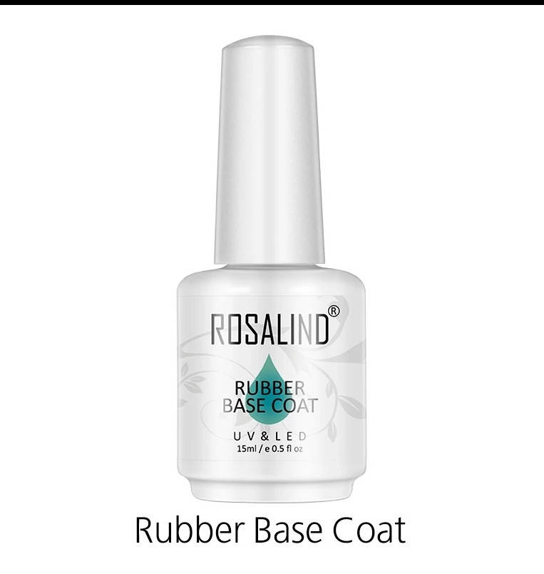 

База Каучуковая База Rosalind (15 мл.) базовое покрытие для гель лаков Rubber Coat Base