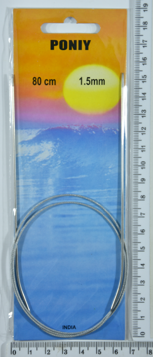 

Спица 1,5мм с метал связью 80см уп=10шт