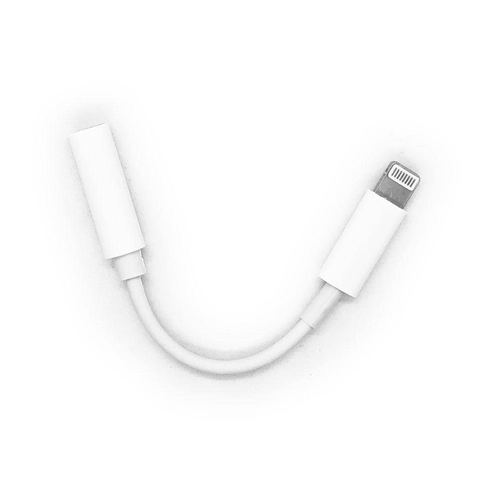 

Кабель-переходник Apple Lightning to 3.5 mm Headphone Jack Adapter, Белый