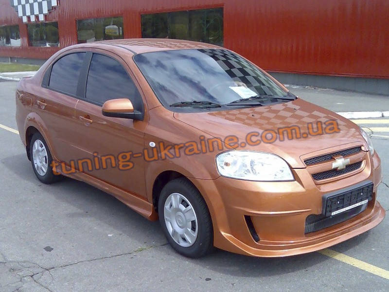 

Передний бампер для Chevrolet Aveo 2 2006-11