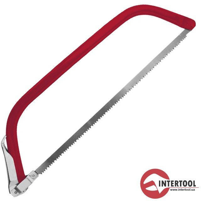 

Ножовка лучковая по дереву с полотном 610мм INTERTOOL (HT-3216)