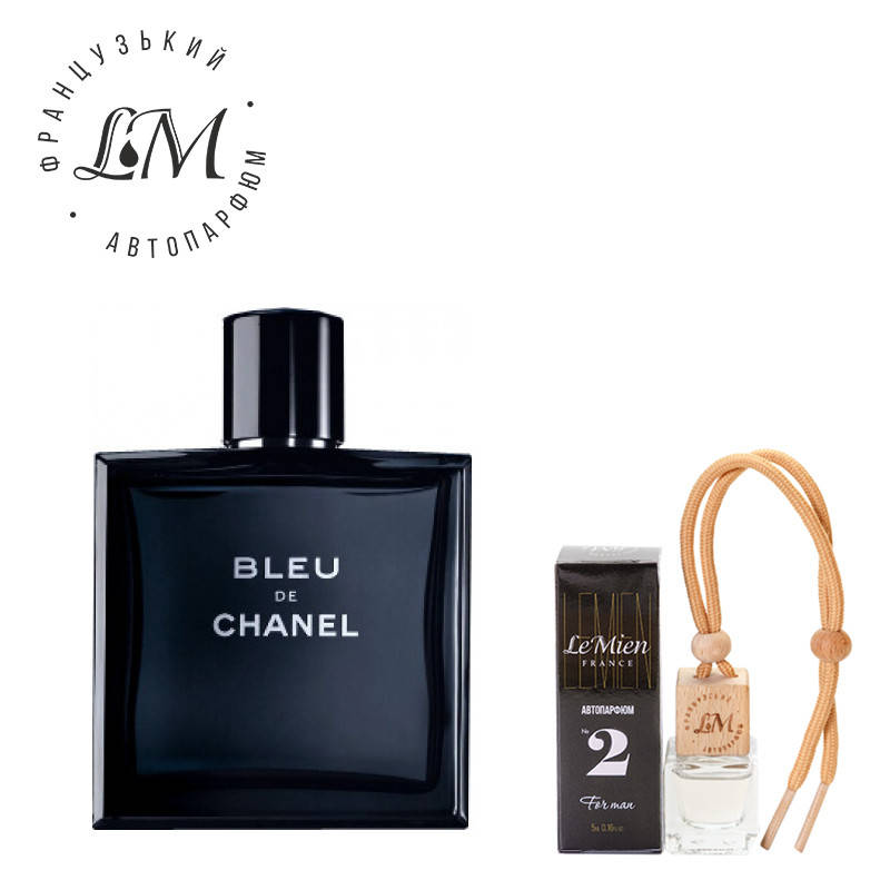 

Автопарфюм LeMien №2 Bleu De Chanel освежитель ароматизатор воздуха в автомобиль
