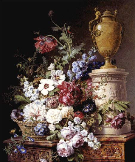 

Набор для вышивки крестиком. Размер: 48*61м