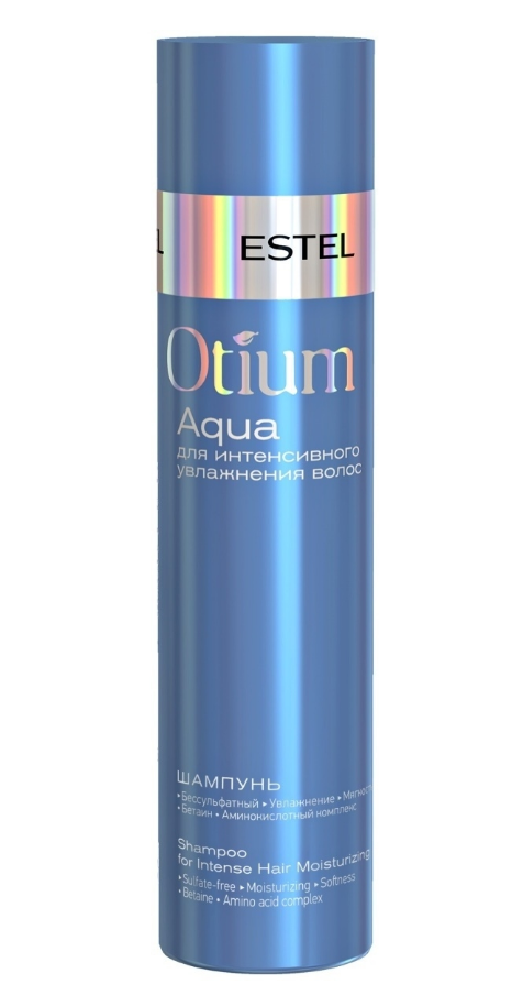 

Шампунь для волос Estel Otium Aqua для интенсивного увлажнения бессульфатный, 250 мл