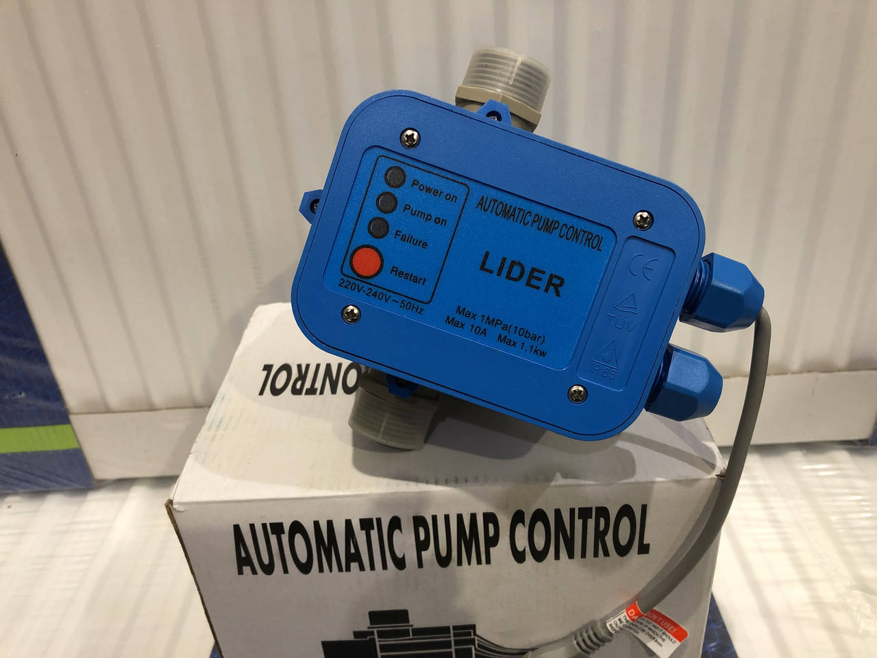 

Автоматика пресс-контроль для насосов с защитой от сухого хода LIDER SKD - 1