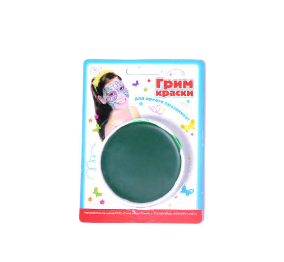 

Краска для грима на Хэллоуин Make up 5435 зеленая, Зелёный
