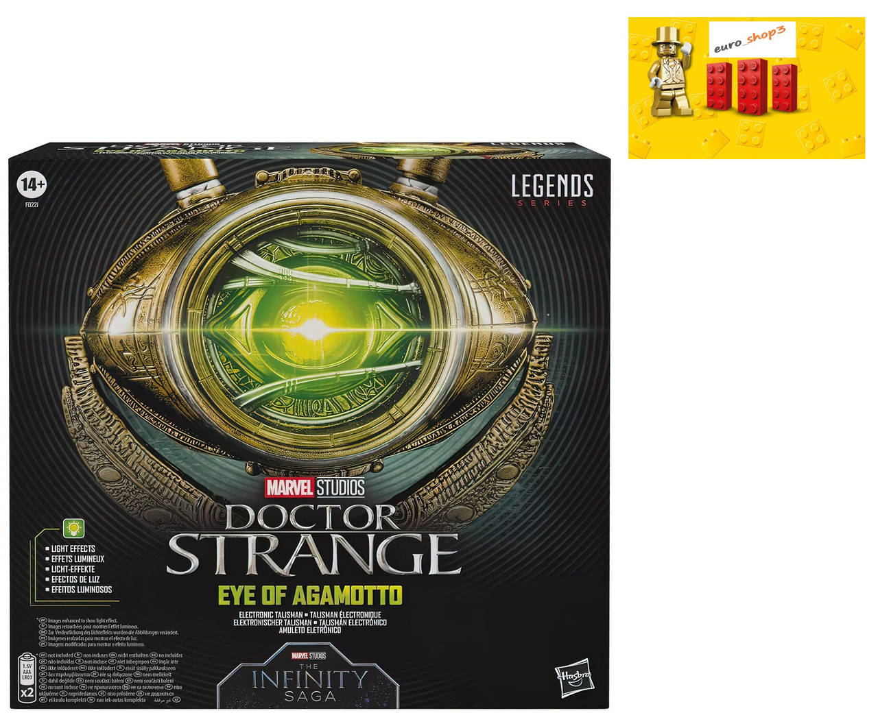 

Іграшка Gear Eye Of Agamotto HASBRO Marvel Legends Dr. Strange Legends