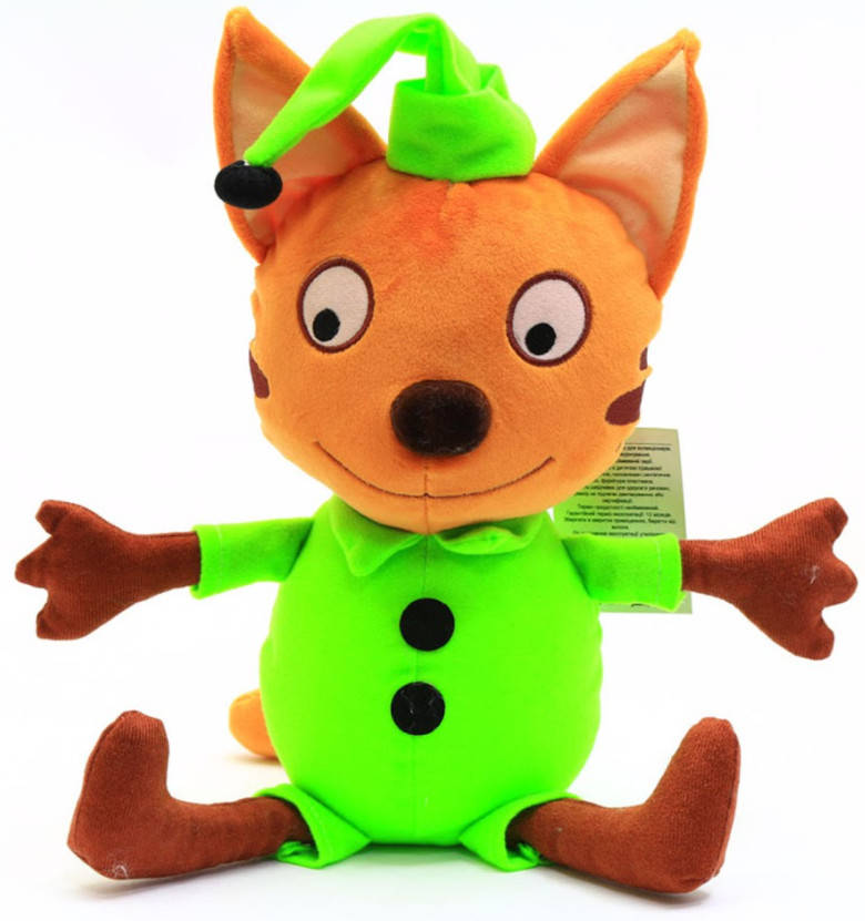 

Мягкая игрушка KinderToys «Три кота». Любимая игрушка Компот (00068-3)