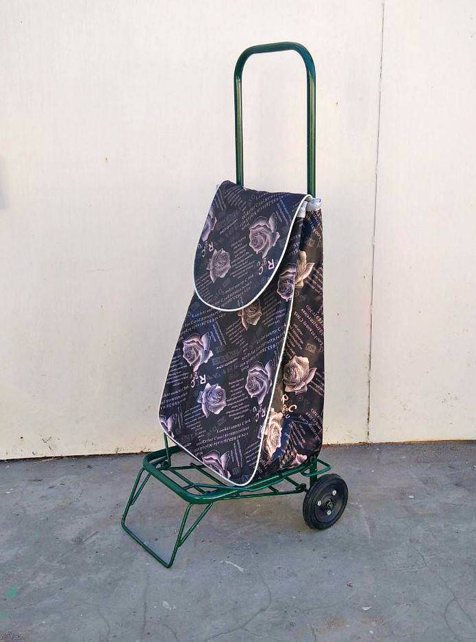 

Усиленная хозяйственная сумка тележка на колесах с подшипниками (0084)