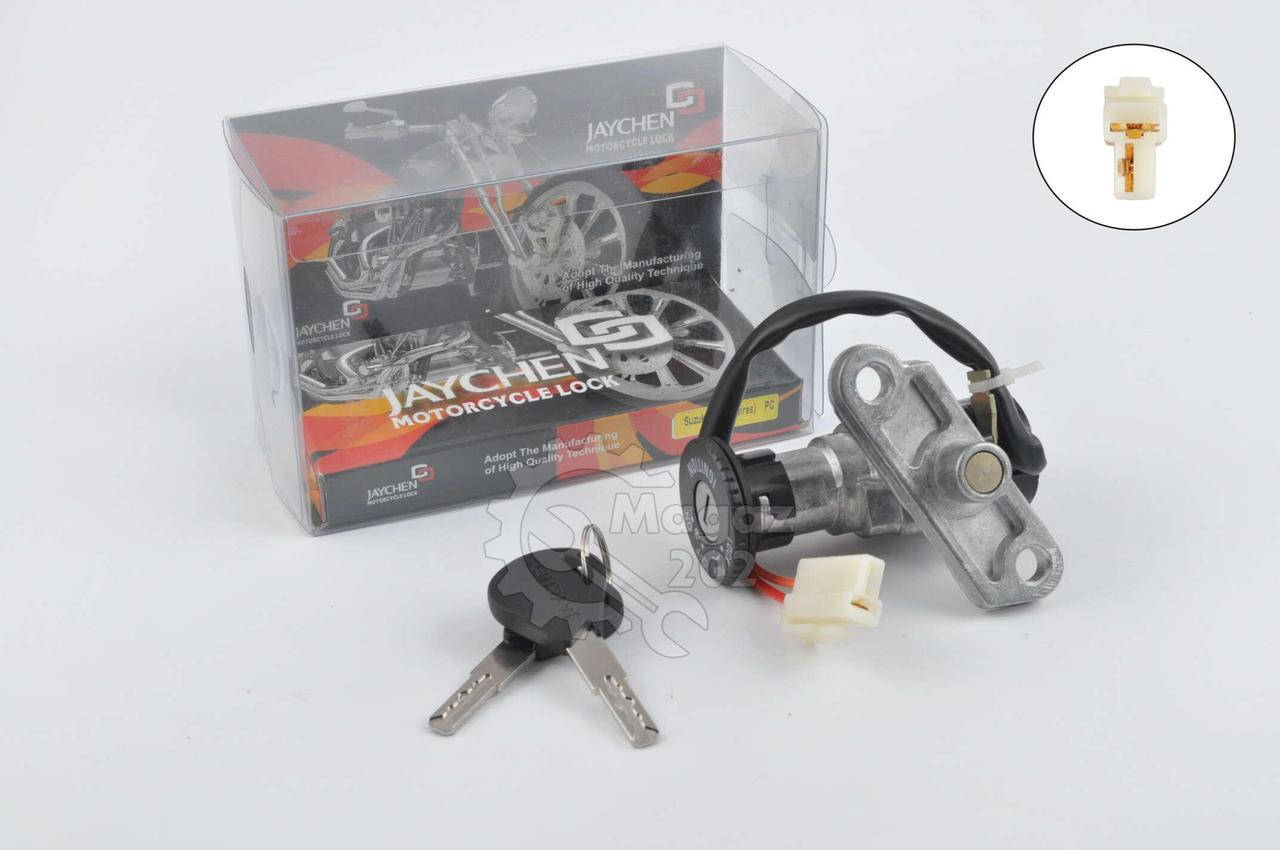 

Замок зажигания (голый) Suzuki LETS (2 провода) JAYCHEN