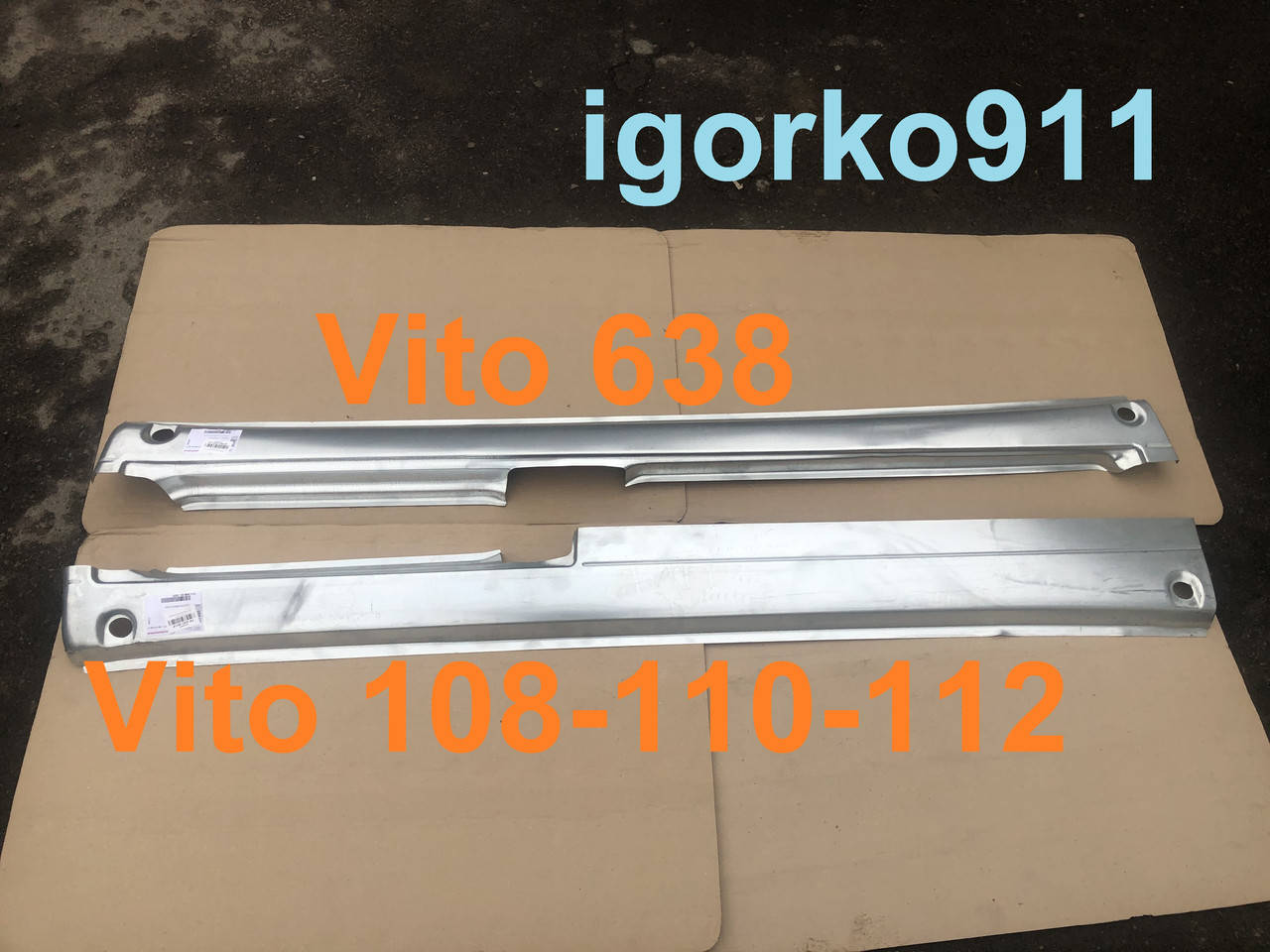 

Klokerholm Порог Левий Mercedes Vito 638 108 110 112 вито віто
