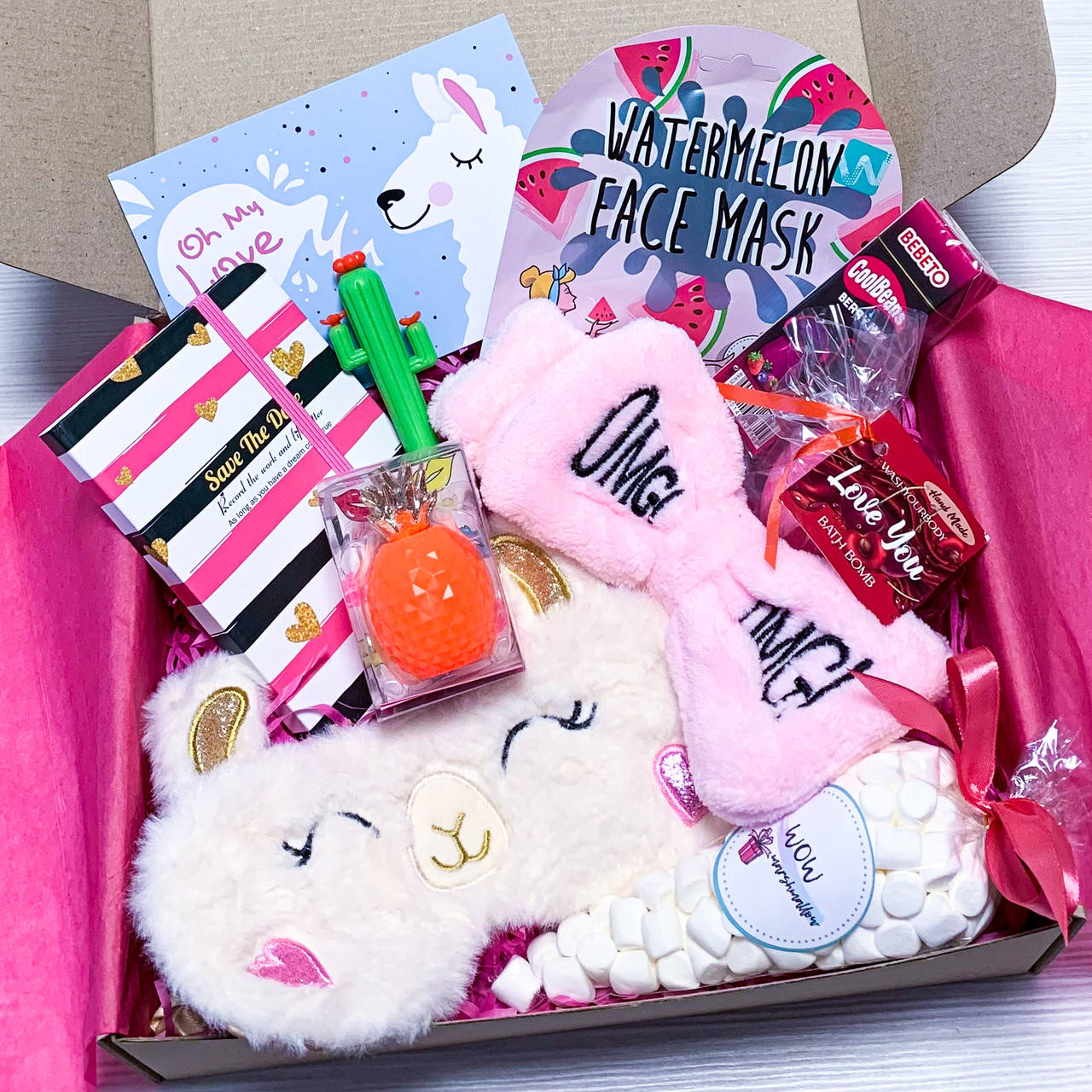 

Подарочный бокс для девочки Wow Boxes "Llama Box №3"