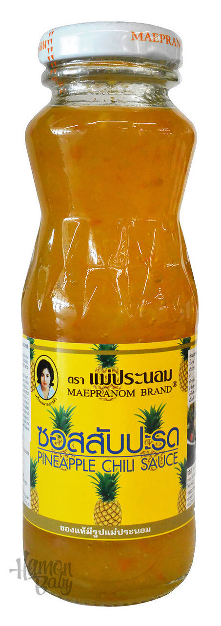 

Соус из ананасов и перца чили, 220 г, ТМ Maepranom, Таиланд
