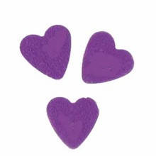 

Конфетти сердечки, фиолетовые, 50 грамм