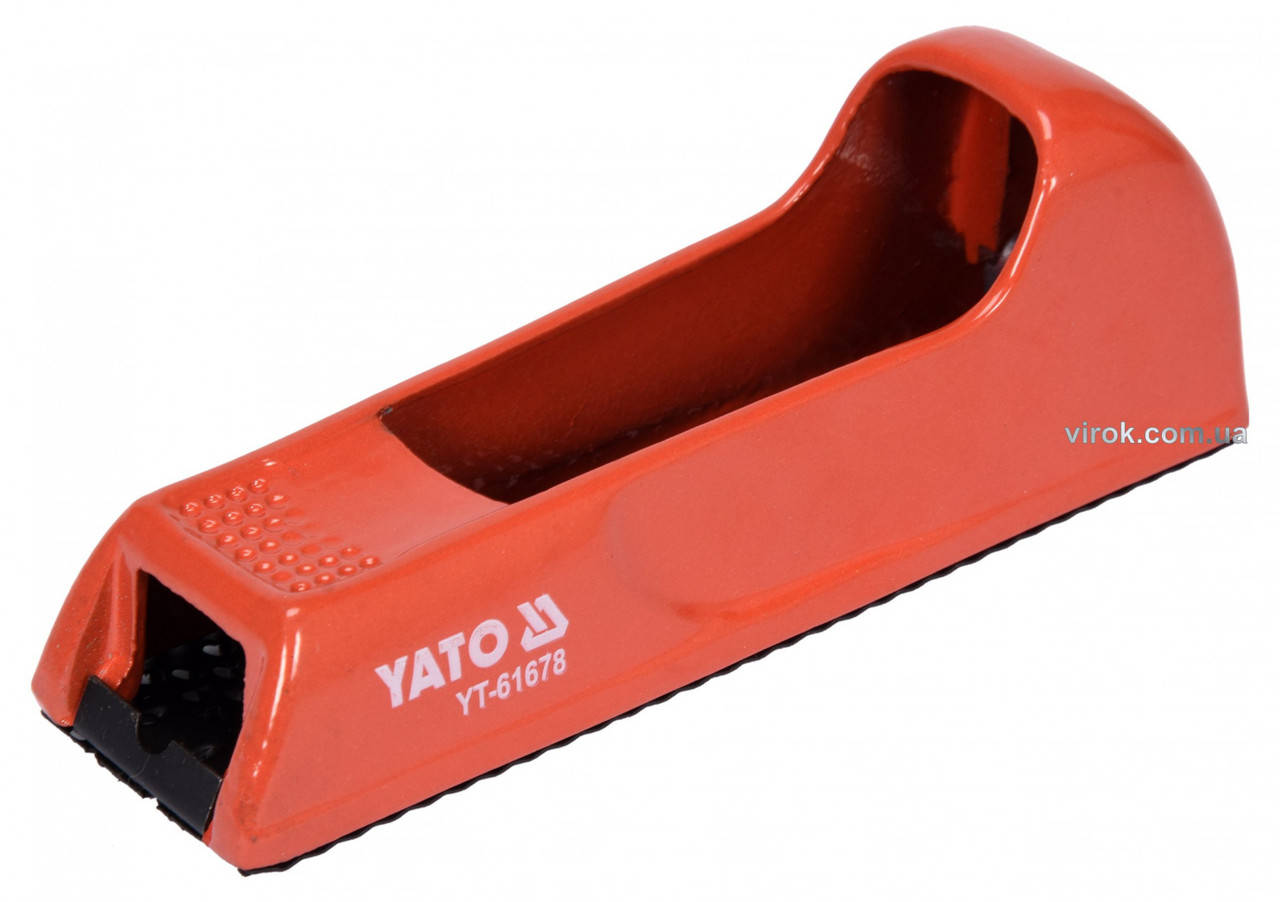 

Рашпиль для гипсокартона YATO 140 х 40 мм металлический корпус YT-61678