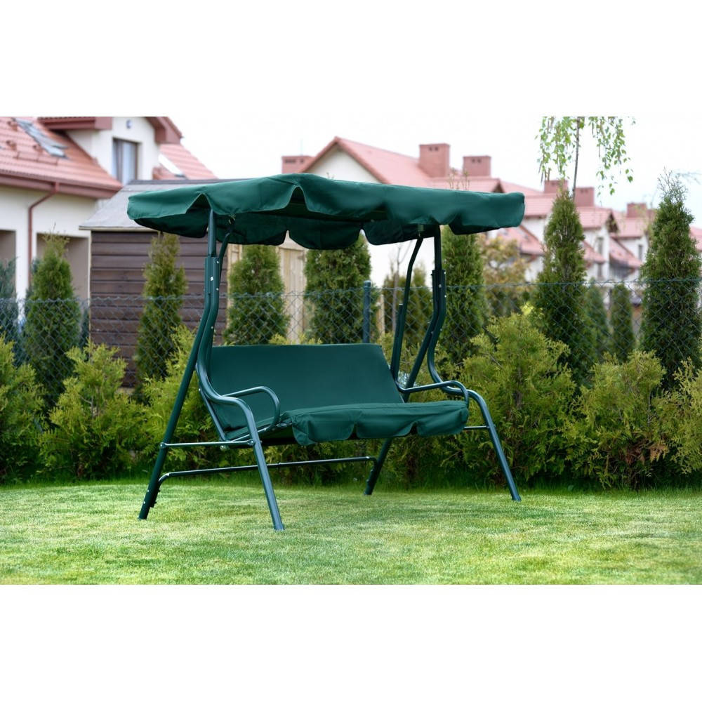 

Качеля FunFit Relax 3-х містна зелена, Зелёный