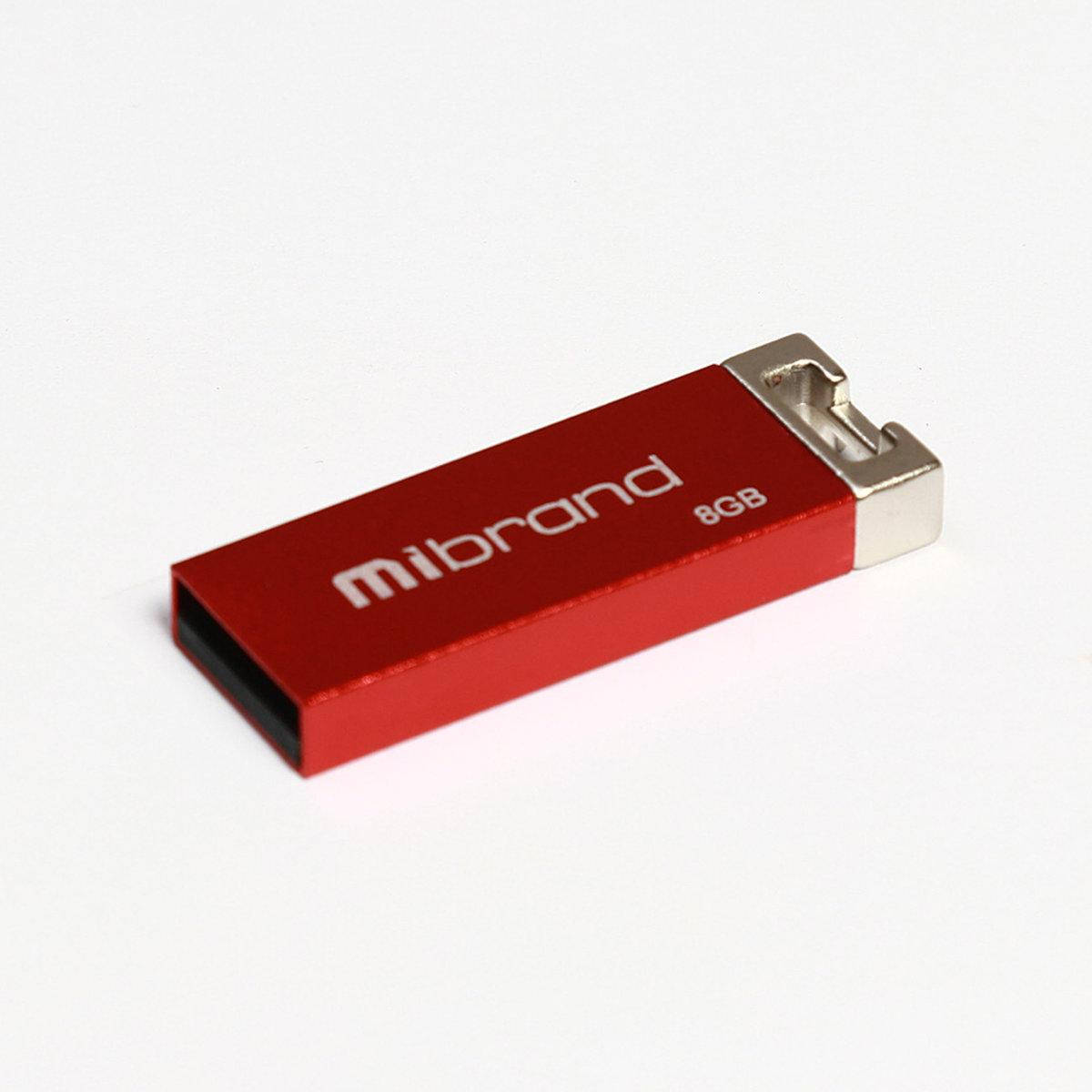

Flash Mibrand USB 2.0 Chameleon 8Gb Red, Красный