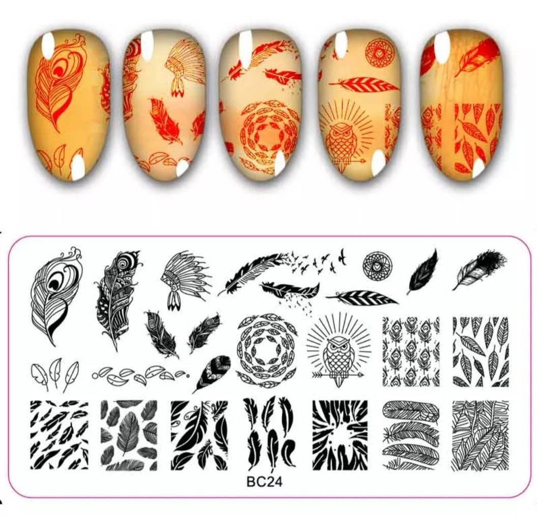 

Пластина для стемпинга bc 24