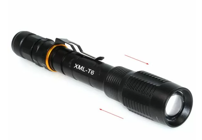 

Фонарик-ручной Bailong Police BL 2804 T6, Черный