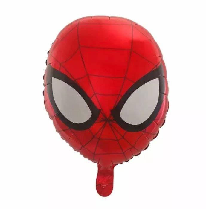 

Фольгированный шар ЧЕЛОВЕК ПАУК ГОЛОВА 50x33см, Красный