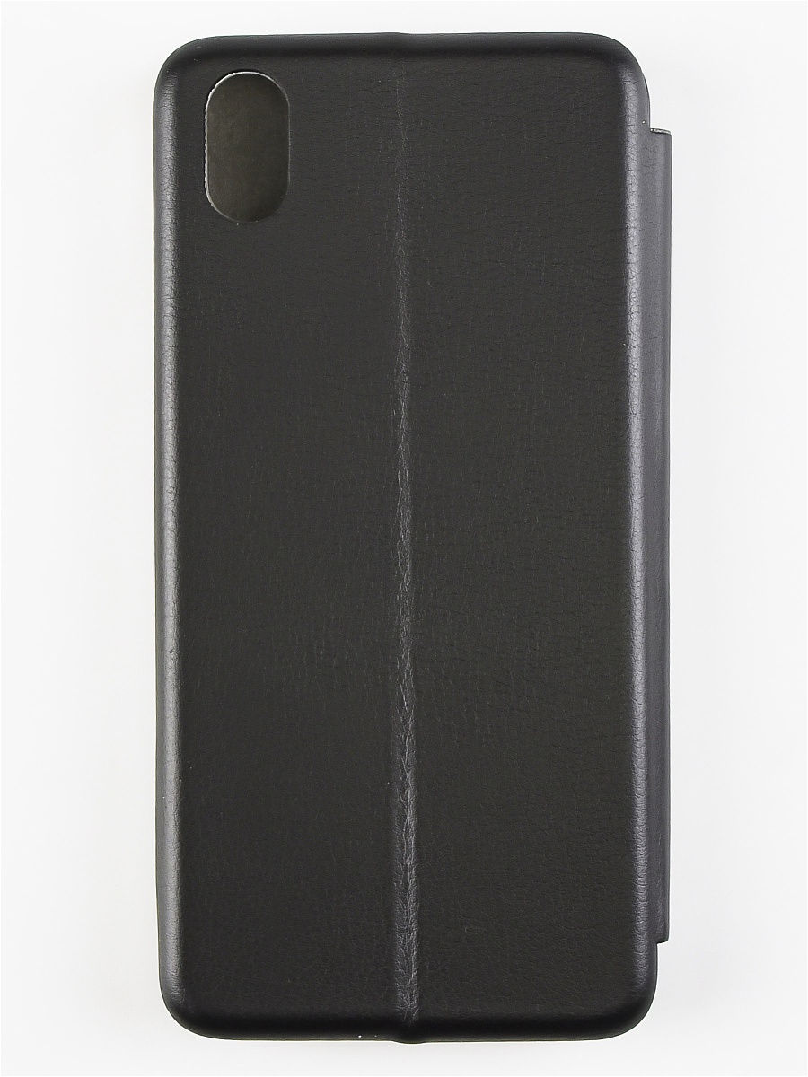 

Чехол книжка для Xiaomi Redmi 7A / Чехол книжка для Редми 7A (черный цвет) на магните с отделом для карт