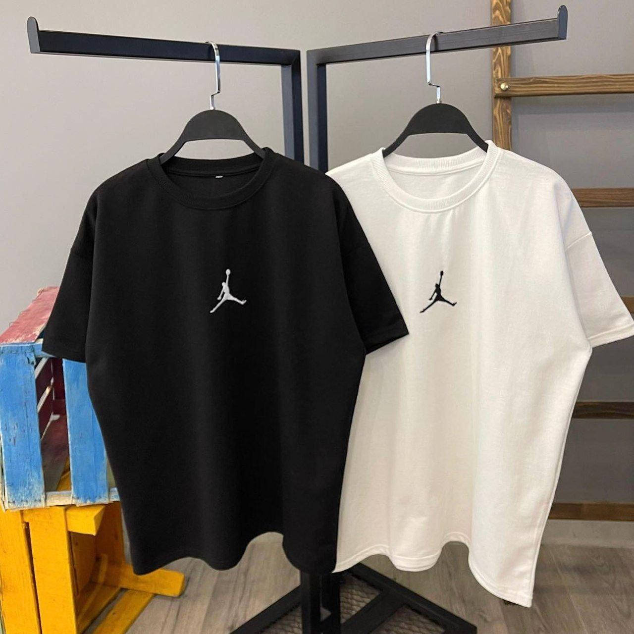 

Белая футболка Jordan | Оверсайз футболка Джордан XL