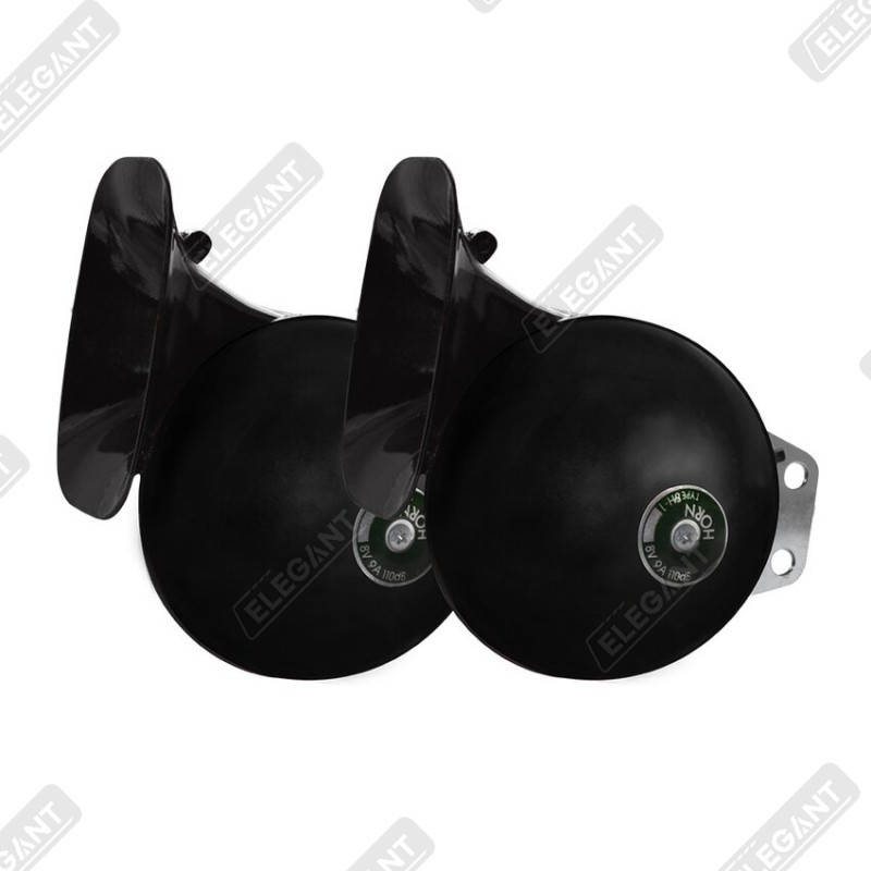 

Сигнал звуковой "улитка" ELEGANT 12В, звуковой сигнал для автомобиля, сигнал звуковой автомобильный