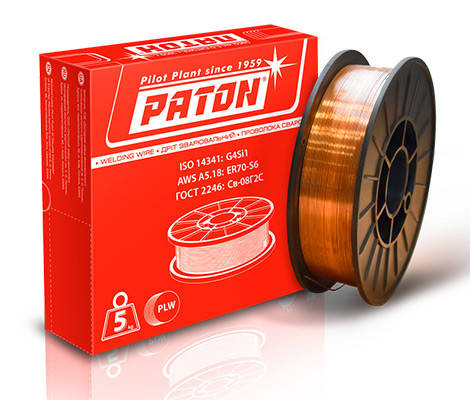 

Проволока сварочная 0,8мм, 5кг омедненная ER 70S-6//Патон