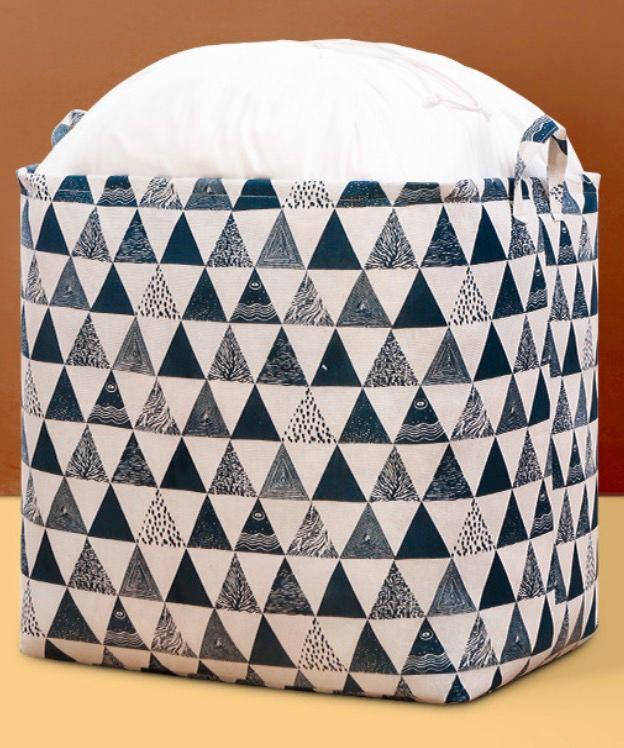 

Ящик-корзина для вещей с треугольниками