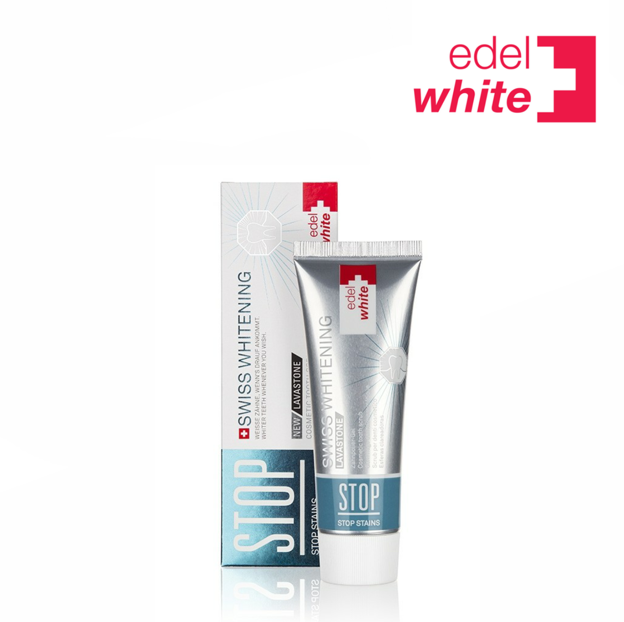 

Полирующий гель Edel+White STOP STAINS для удаления пятен 75 мл