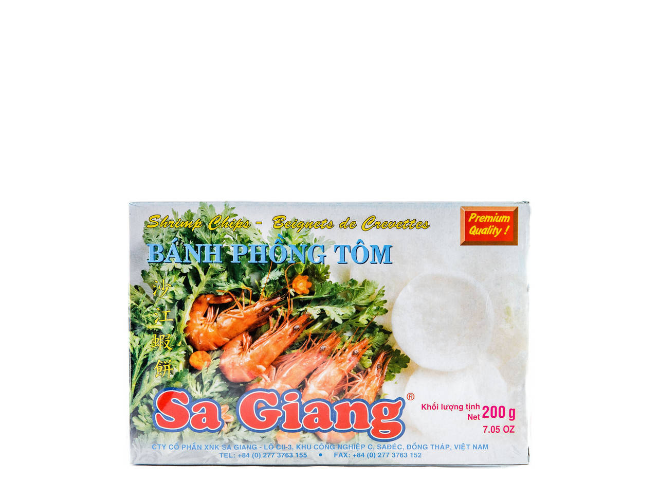 

Чипсы креветочные Sa Giang 200 г