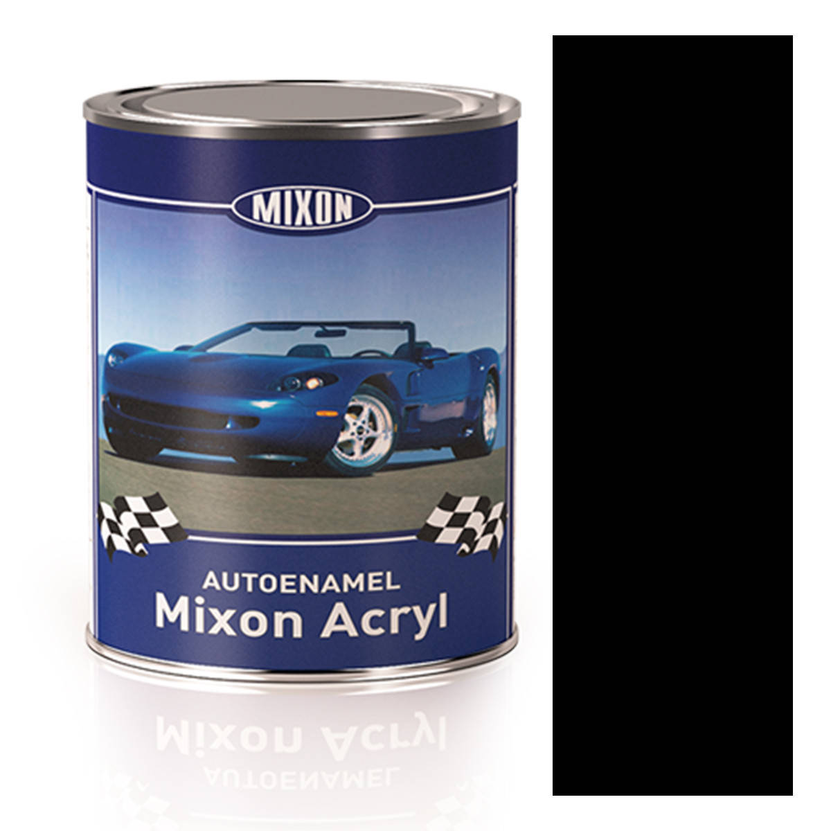 

Автоэмаль MIXON ACRYL Черная 601 1л