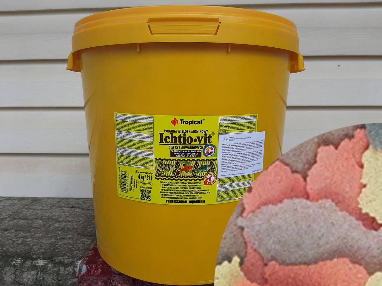 

Корм для аквариумных рыб, Tropical Ichtio-Vit 1000ml/190г (развес).