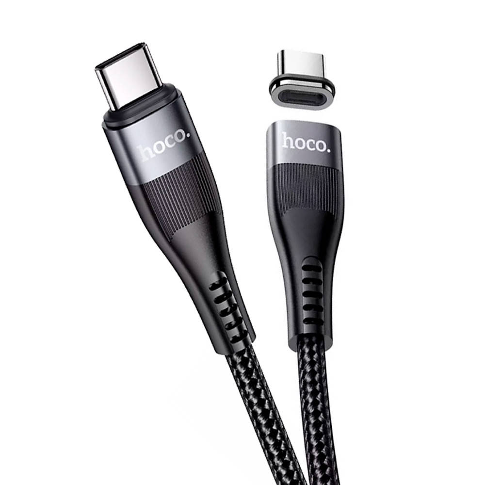 

USB Кабель HOCO U99 Магнитный Type-C - Type-C (100W/1М) (черный)