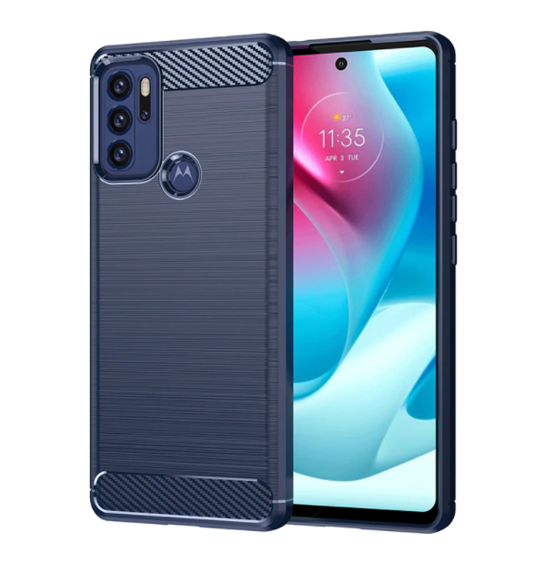

TPU чехол накладка Urban для Motorola G200 (на моторола ж200) (4 цвета) синий