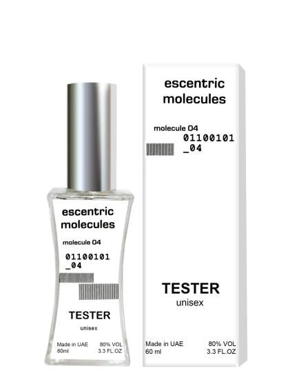 

Тестер женский Escentric Molecules 04, 60 мл. ( Молекула 04)
