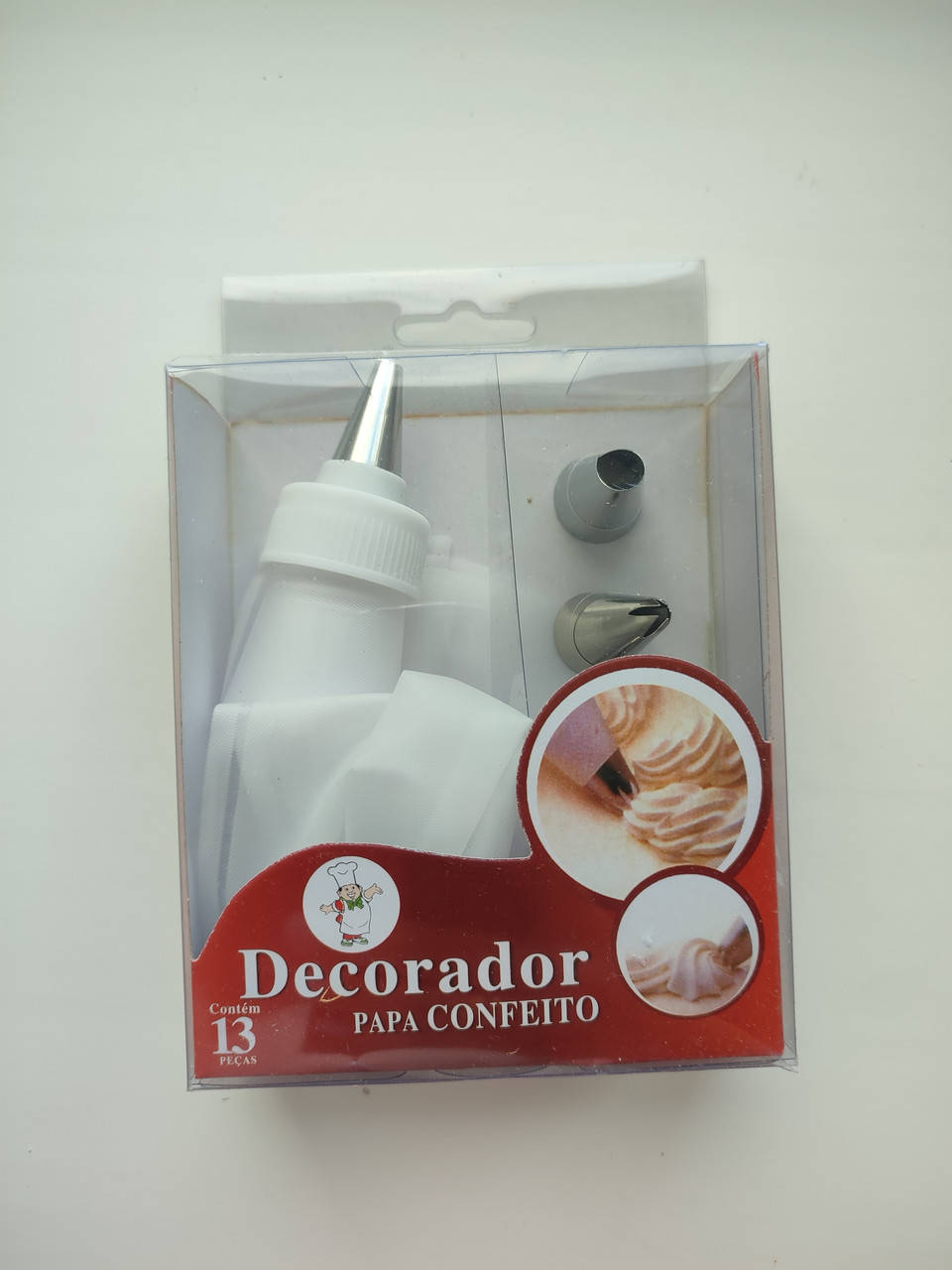 

Набір кондитерський мішок з насадками