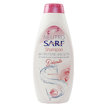 

Шампунь Неутро Сарф з протеїнами шовку Neutro Sarf shampoo alle proteine della seta 750ml 12шт/ящ (Код :