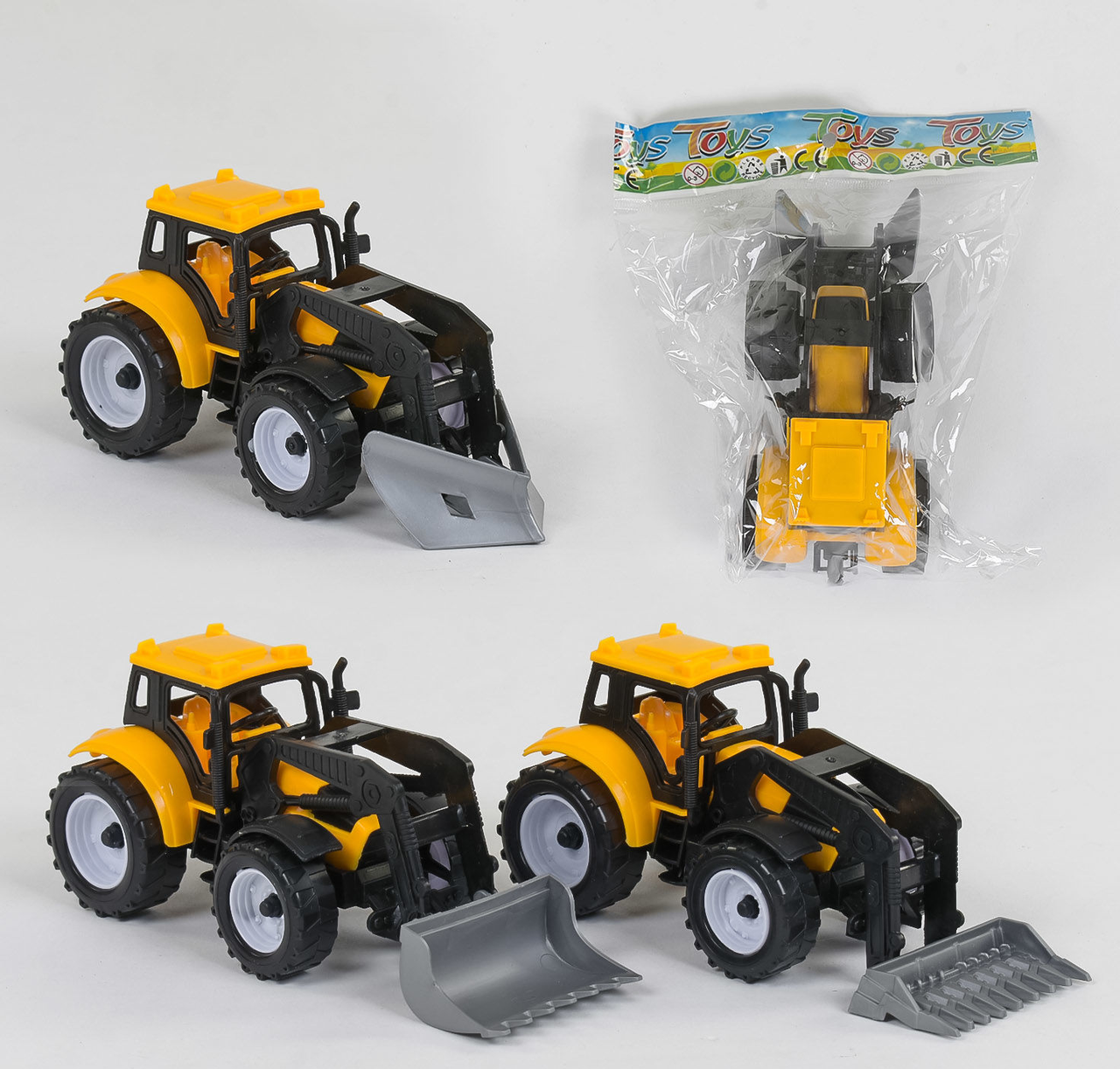 

Трактор 669-4 (300/2) 3 види, інерція, 1шт в пакеті