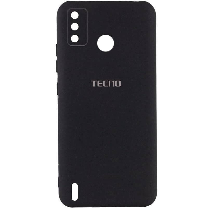 

Оригинальный Silicone Cover чехол на TECNO Spark 6 GO (KE5) / Техно, Черный
