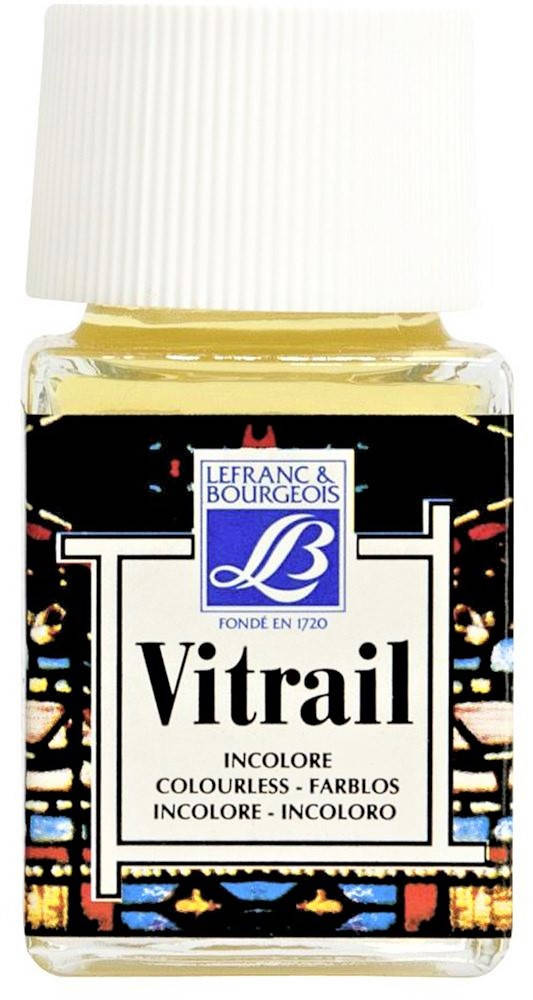 

Витражная краска Vitrail #010 Colourless (Прозрачный) на сольвентной основе, 50 мл Lefranc & Bourgeois