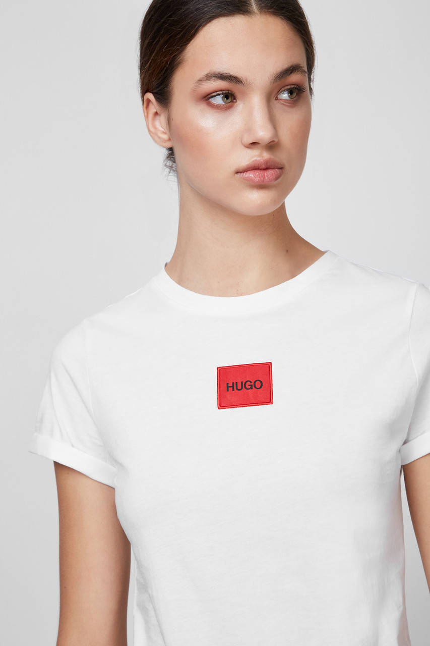 

Футболка женская Hugo, хуго белая