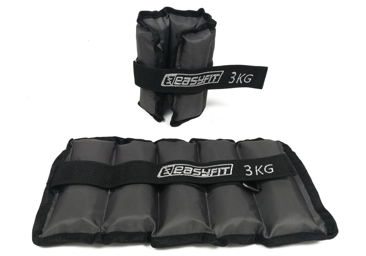 

Утяжелители EasyFit Metal 3 кг